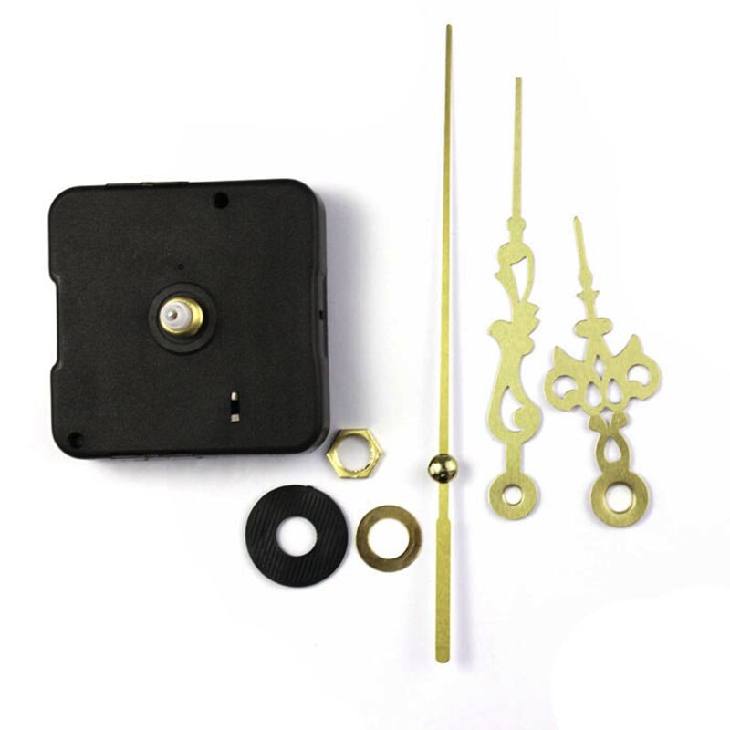 1pcs Clock Mechanism Clockwork Practical Wall Tool Hand Mechanism Clock Kit Black Parts Watch Movement Quartz Tools