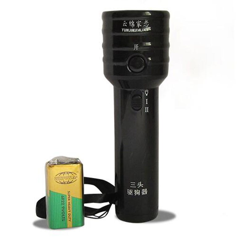 Zaklamp Ultrasone Hond Repeller Apparaat Anti Barking Stop Bark Pet Dog Repeller Drive weg de vicieuze hond Afweermiddelen