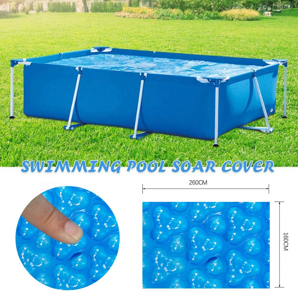 Swimming pool cover insulation film swimming pool anti-evaporation anti-corrosion insulation cover durable water evaporation: B