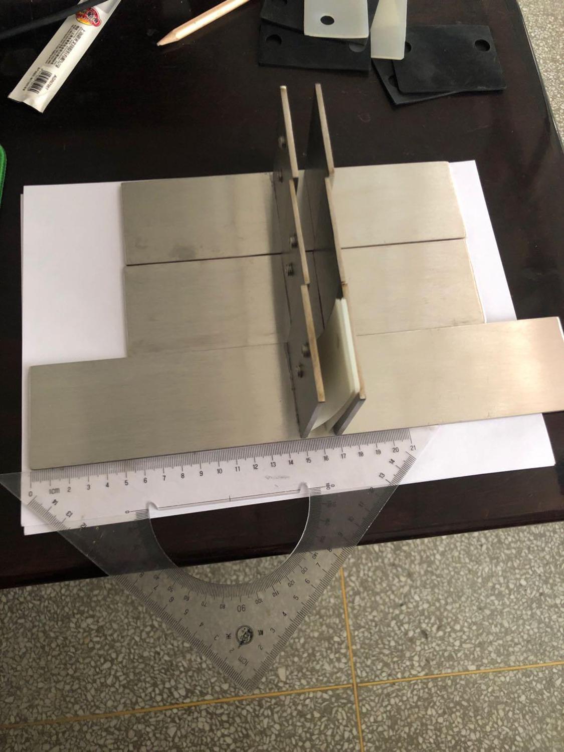 Stainless Steel Desk Use Glass Clamp