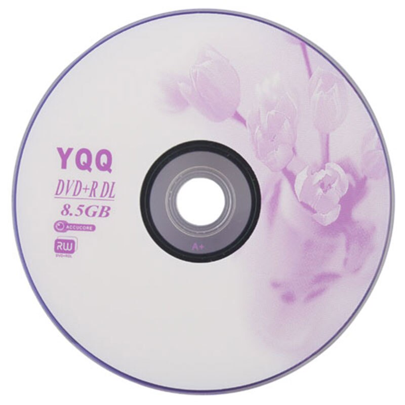 5Pcs/set Blank Recordable Printable DVD+R DVDR Blank Disc Disk 8X Media 8.5GB #10407