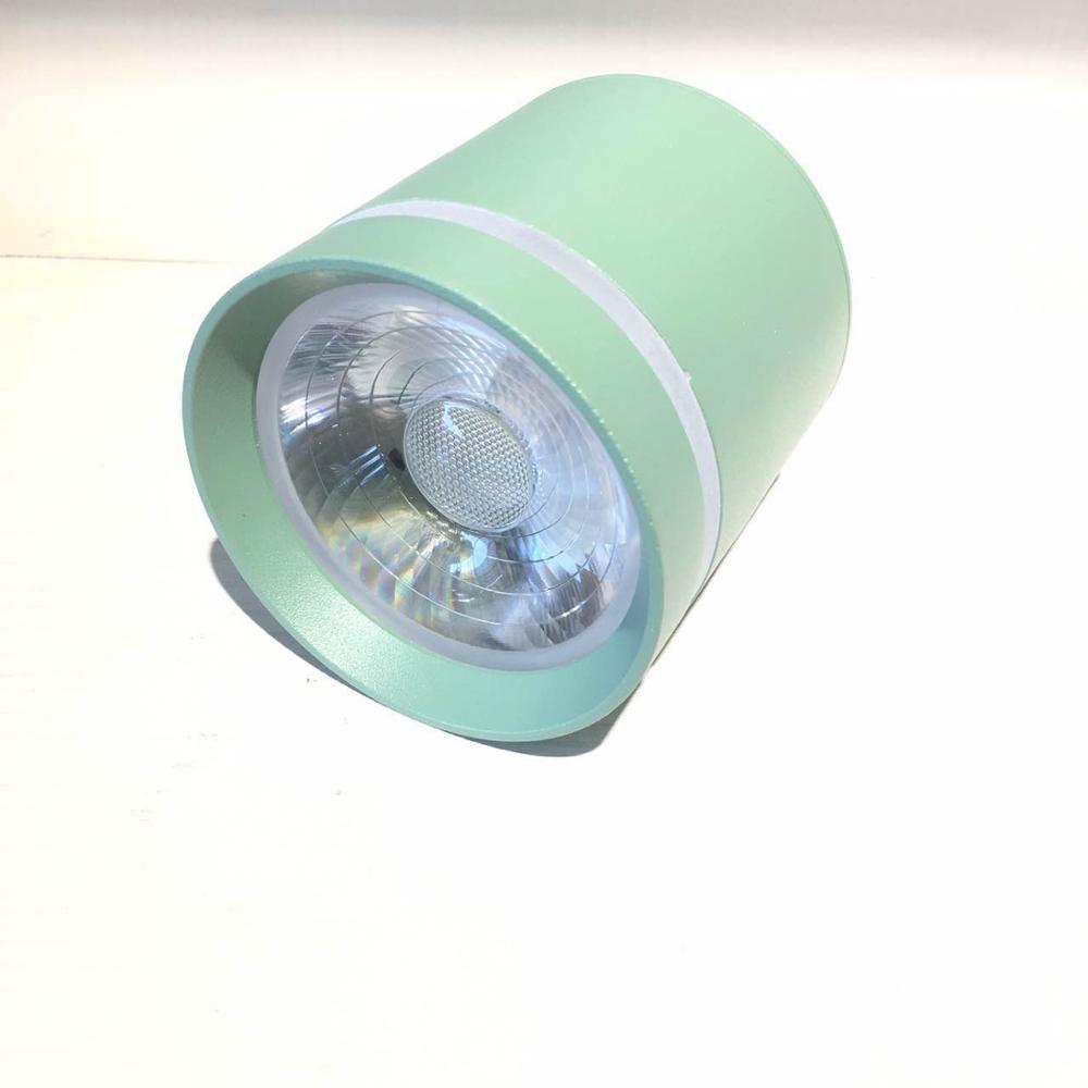 Opbouw Plafond Downlighters grijs downlight led verlichting 7W 9W 12w 15w cob led spot lights plafond Armaturen Verlichting