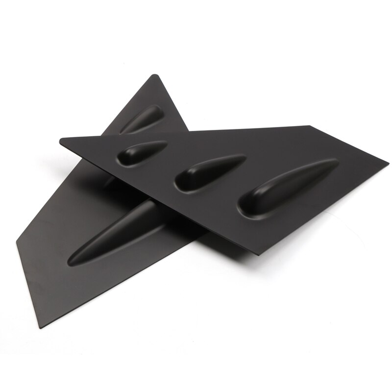 Para Subaru WRX STi accesorios de coche ABS pilar delantero A lado ventana obturador decoración cubierta embellecedora 2 uds