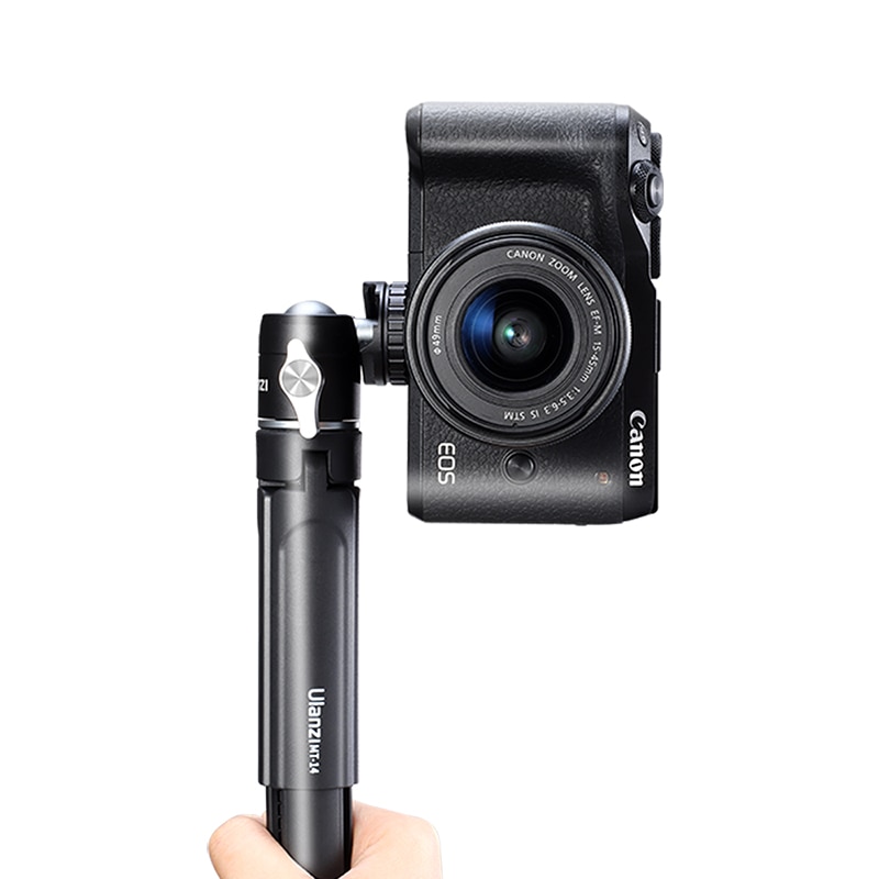 Ulanzi – Mini trépied Vlog double tête de boule froide pour Microphone, lumière LED, extension trépied pour Smartphone Sony A6400, kit de photographie