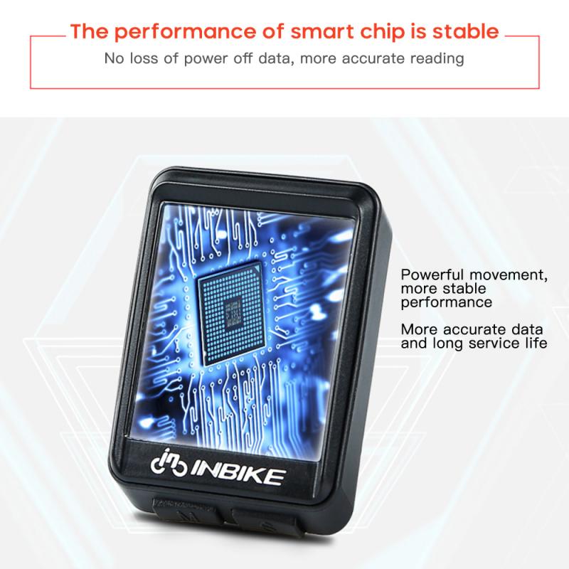 GPS Bike Computer INBIKE IC321 Wireless Code Meter For Bicycle Riding Odometer Speed Detector Kilometer Counter For Bicycle 2022