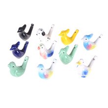 1pcs Ceramic Bird Whistle Ceramic Bird Whistle Bathtime Musical Instrument