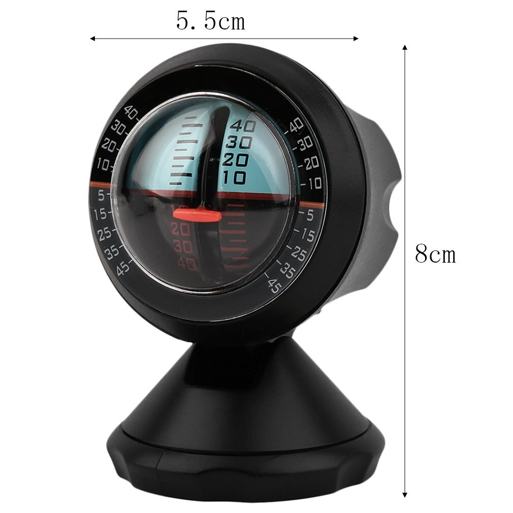 Draagbare Hoek Helling Level Meter Finder Balancer Car Vehicle Inclinometer Angel Niveau Finder Tool Voor Auto Reizigers