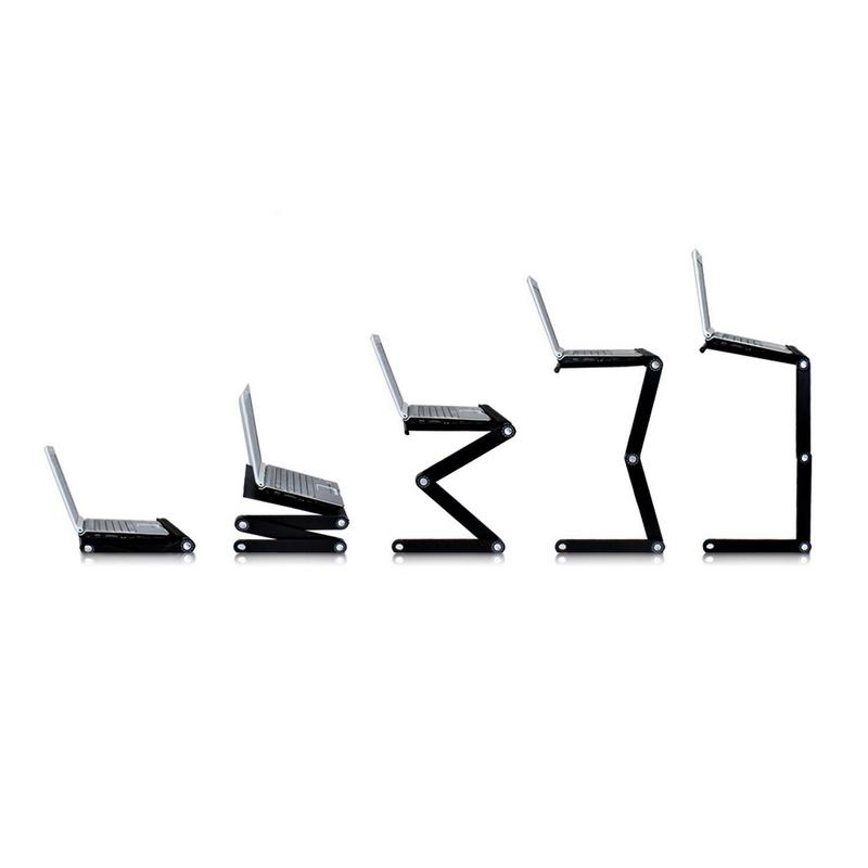 Podstawka do laptopa na łóżko składana podstawka do laptopa stołowa na Tablet z podkładką pod mysz i klips do poślizgu do rysowania kanapa z funkcją spania kanapie roboczej