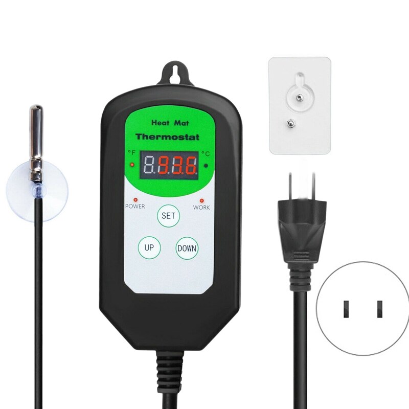 Digital Seedling Heat Mat Thermostat Temperature C... – Grandado