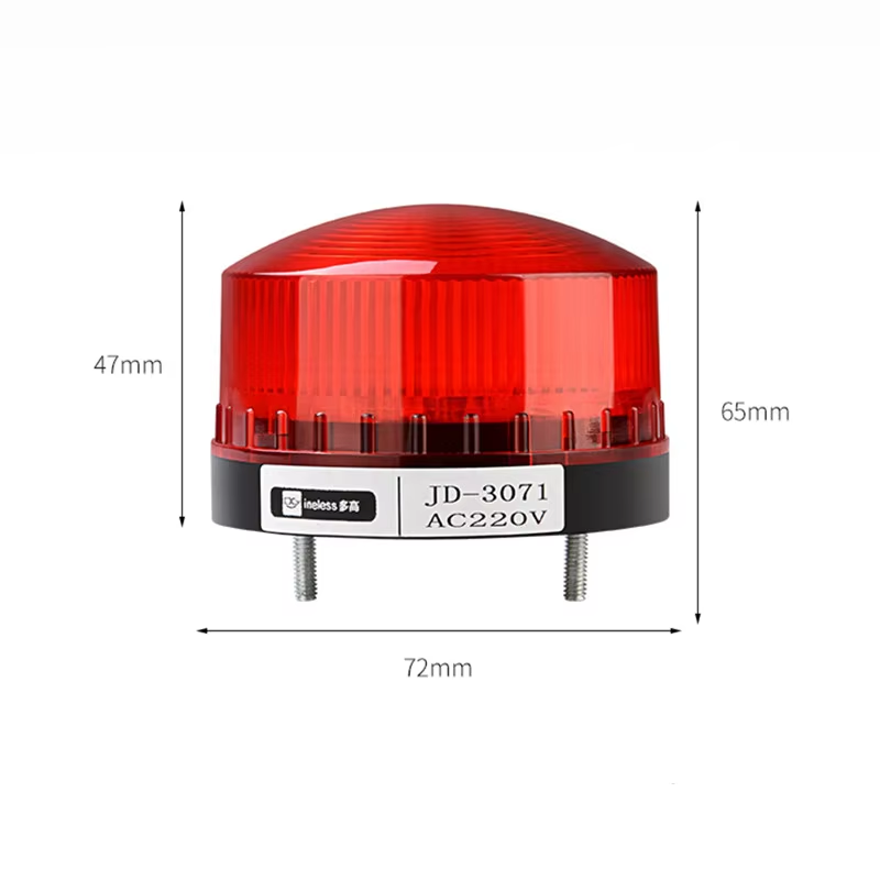 LED -3071 12V 24V 220V Indicator light LED Lamp small Flashing Light Security Alarm Strobe Signal Warning light