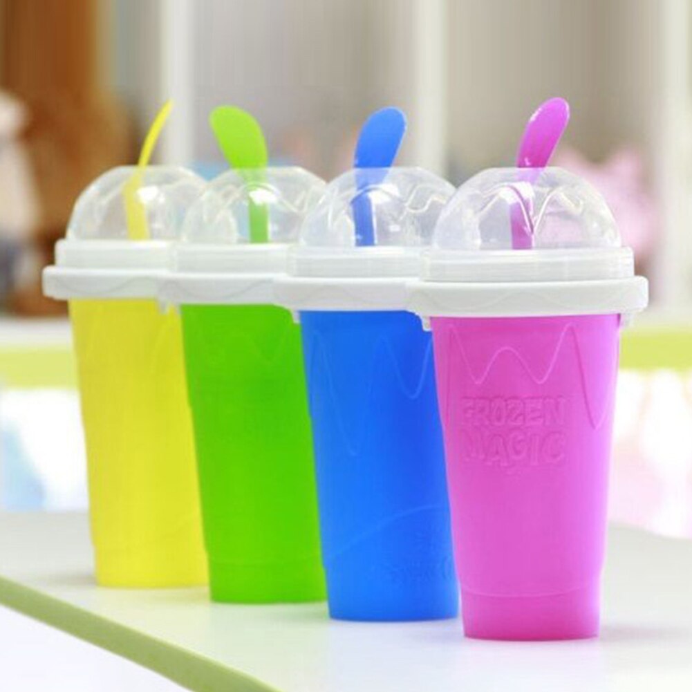 Taza para hacer batidos caseros, máquina para hacer helados, botella mágica de enfriamiento rápido para el hogar
