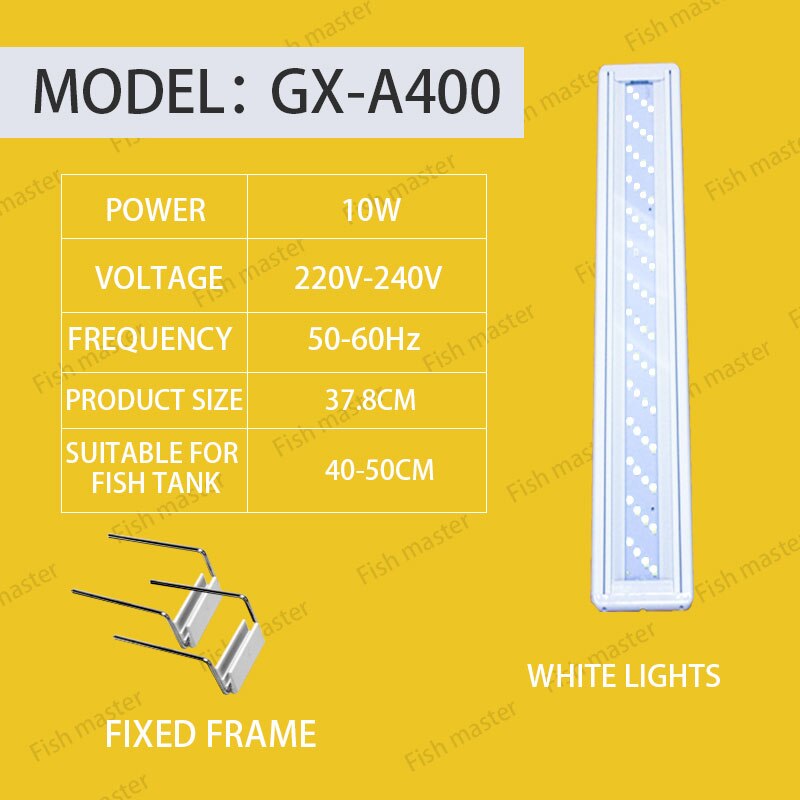 Fish tank light led light aquarium full spectrum brightening waterproof lighting grass tank light energy grass lamp