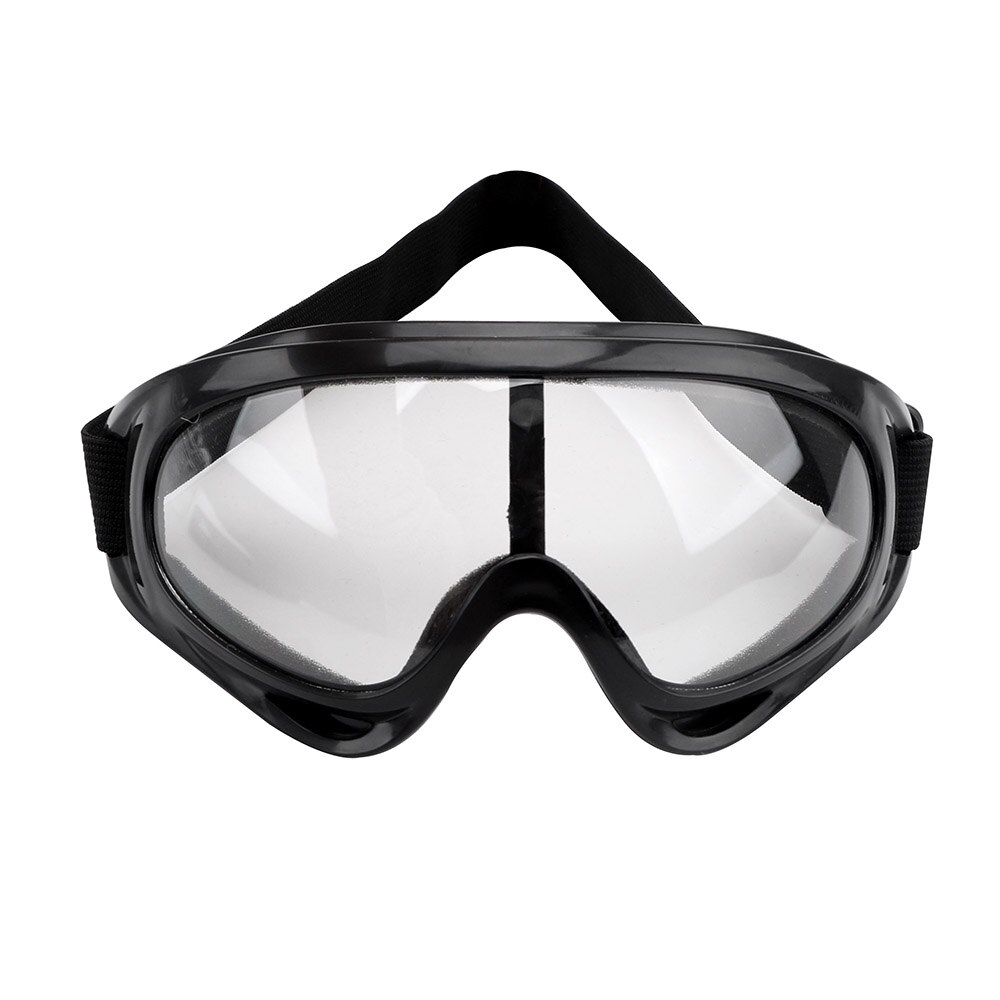 Anti-Sneeze Liquid Lab Glasses Anti-fog Safety Goggles Eye Protection Anti-Droplets Windproof Sports Protection Goggles: Black