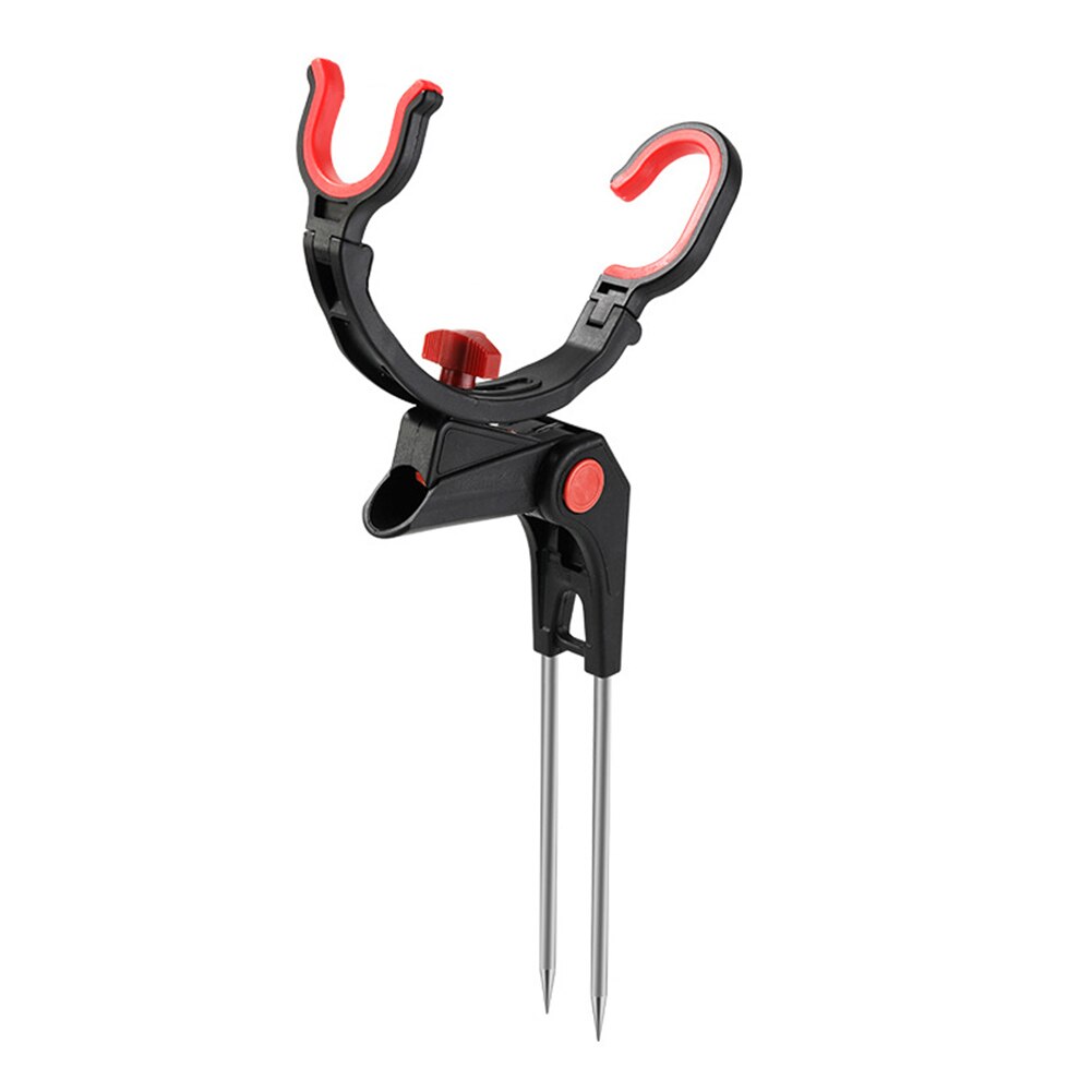 Universal Fishing Rod Racks 360 Degree Adjustable Fishing Pole Holder Universal Foldable Fishing Rods Fix Pole Rack Stand: Single