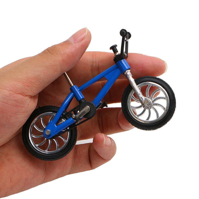 Dedo aleación bicicleta modelo Mini MTB BMX Fixie Bike niños juguete juego