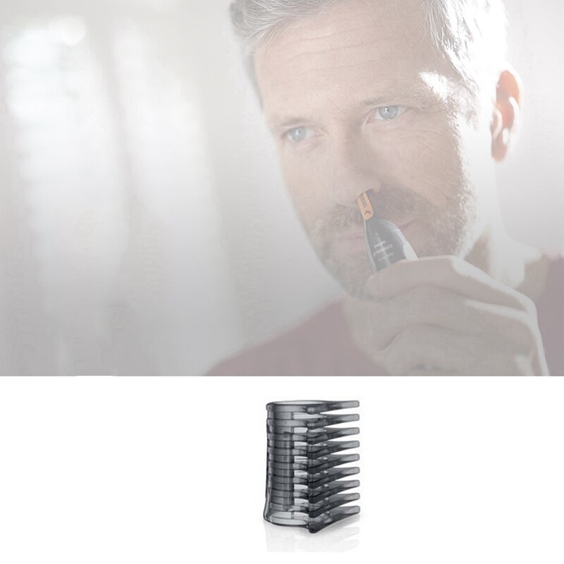 2 Pcs Replacement Comb for NT5175 NT3160 NT1500 Nose Hair Trimmer Remover Accessories, Long & ​Short