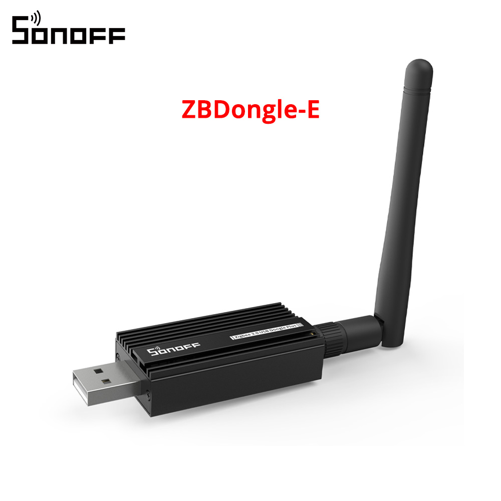 Sonoff Zb Dongle-E Usb Dongle Zigbee 3.0 Gateway Analyzer Draadloze Zigbee Router Met Antenne Zha Zigbee2MQTT Interface Capture: bundel1