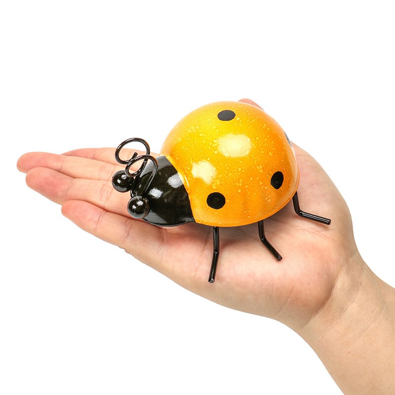 Insect Shape Wall-mounted Decoration Set for Living Room Garden Bees Beetles Ants Hanging Ornaments