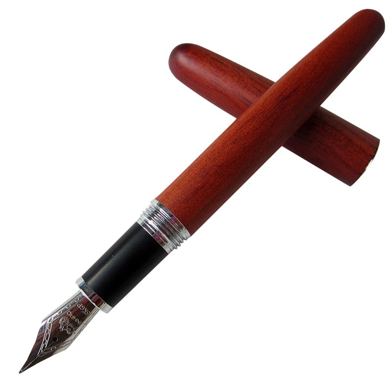 Jinhao 9035 Wooden Fountain Pen 0.7mm Nib Luxury Wood Ink Pens Business Writing Office School Supplie