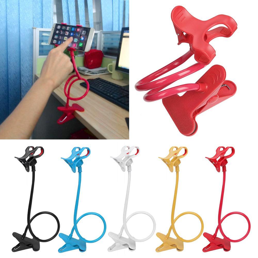 Universal Cell Phone holder Flexible Long Arm lazy Phone Holder Clamp Bed Tablet Car Mount Bracket For iPhone XS X Samsung
