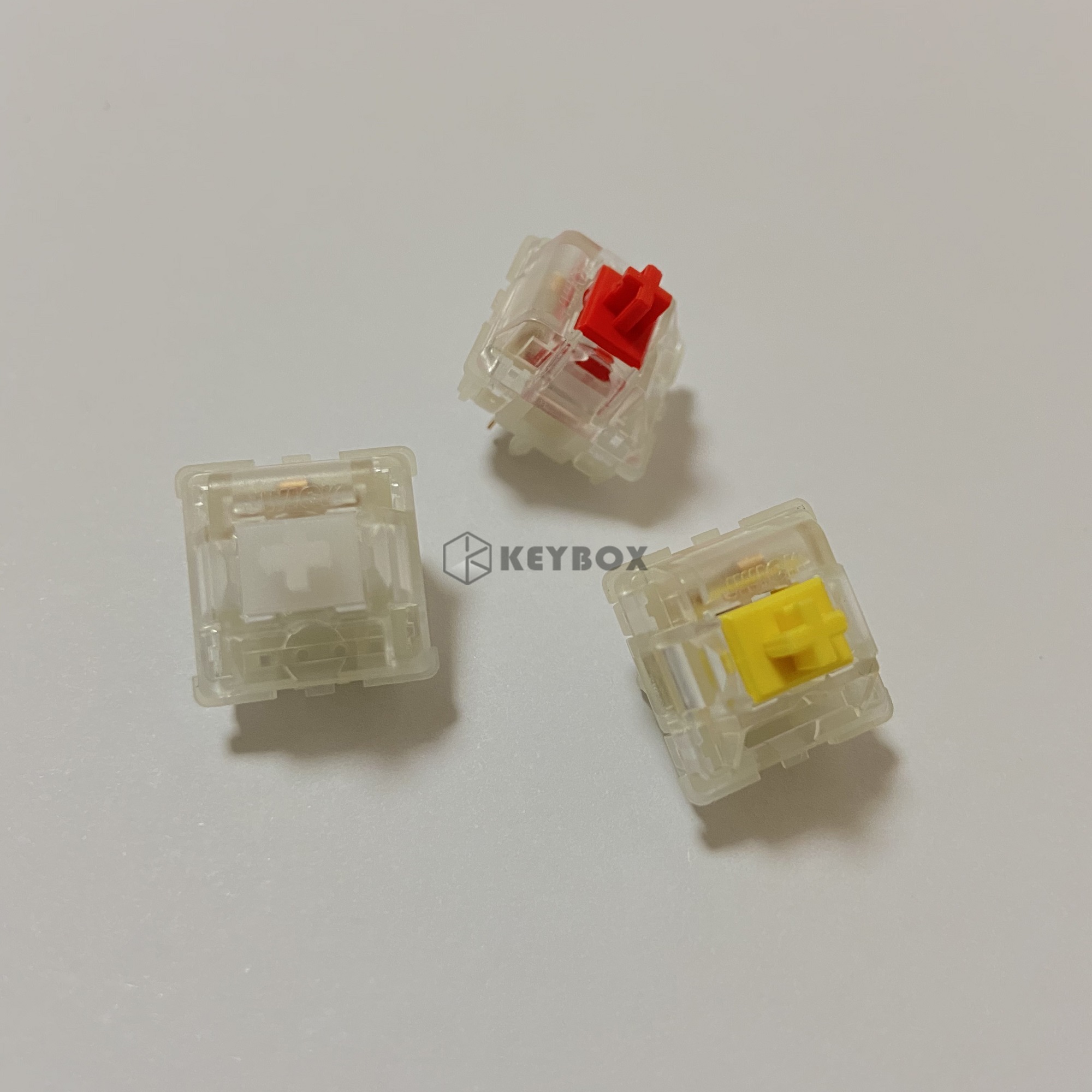 EverGlide Linear Switches White Yellow Red Switches By JWK JWICK