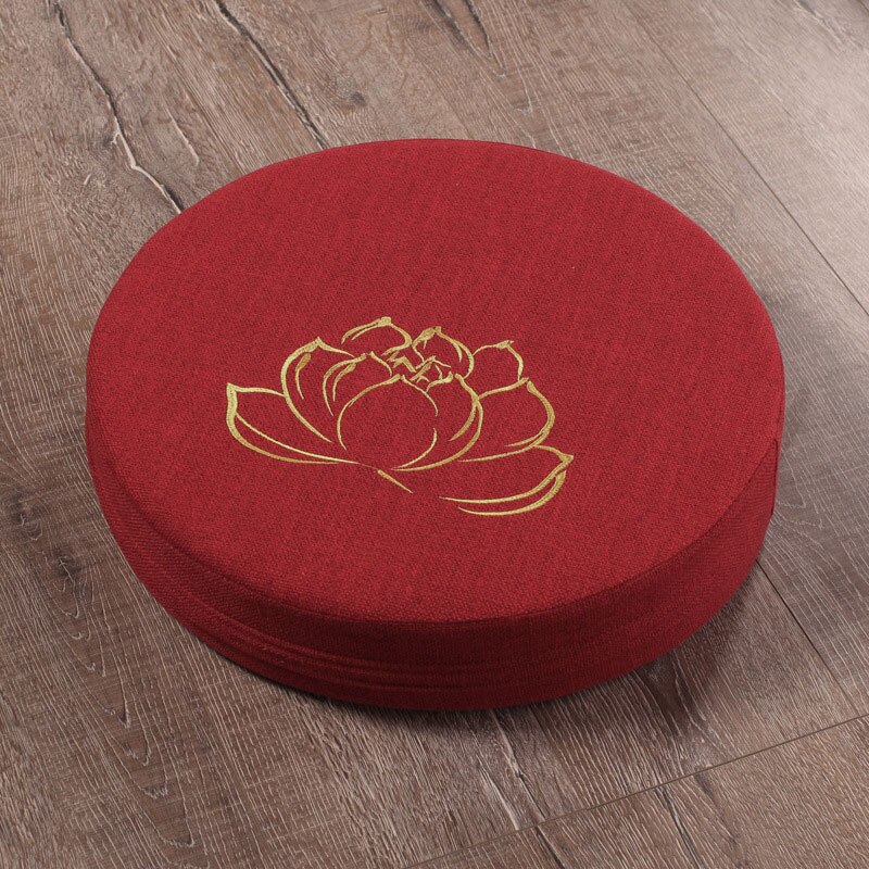 40 x 6cm yoga meditere hård tekstur pude aftagelig vaskbar ryglæn pude japan tatami madras tæpper puf futon sæde pude: 1