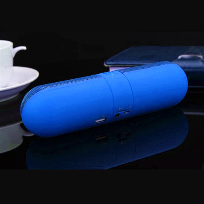 Portable Capsule Bluetooth Speaker Wireless HIFI Loud Speaker support TF FM Radio AUX Long Playtime for Beach Party sound bar