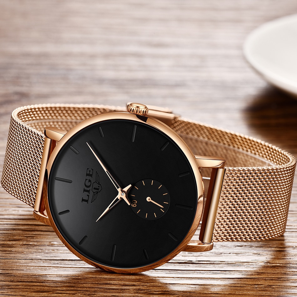 Luxe dameshorloge met armband, casual, waterdicht, dameshorloge met kwarts, dameshorloge met minnaarshorloge, vrouwelijke relogio