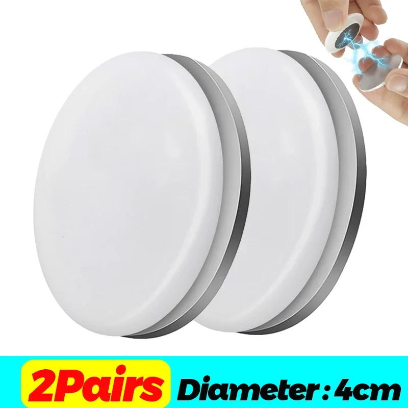 1/10 pares de pesas magnéticas para cortina, reutilizables, fuertes, magnéticos, impermeables, imán para cortina de ducha, pesas para cortinas, suministros para el hogar: Rojo