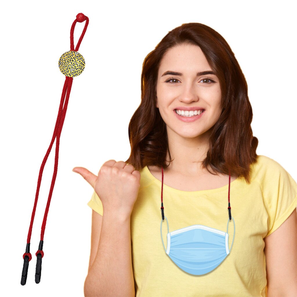 1Pcs Gezichtsmasker Lanyard Handy & Handig Masker Rest & Oor Houder Touw Hals Opknoping Masker Houder Sujeta Mascarillas salvaorejas