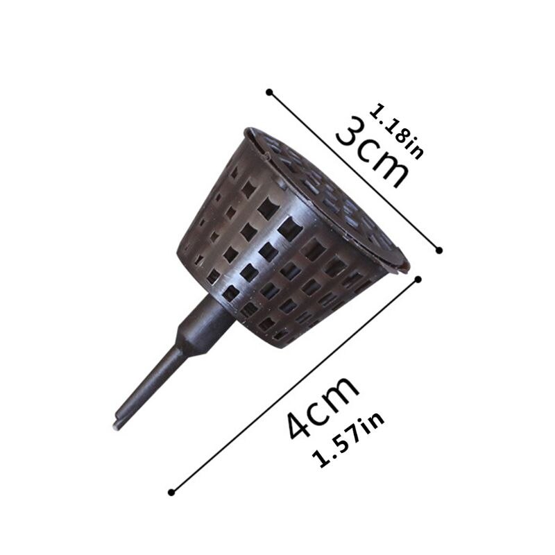 100 Pcs/pack panier d'engrais pour Pot de fleur Osmocote bonsaï orchidée plantes