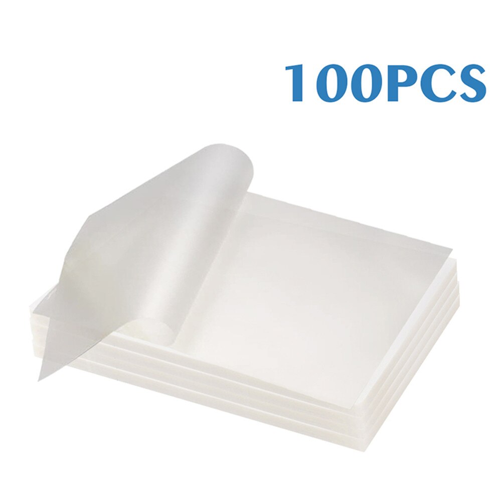 Thermals Laminating Plastic Laminator Sheets 220*310mm 10/50/100pcs Clear MU8669