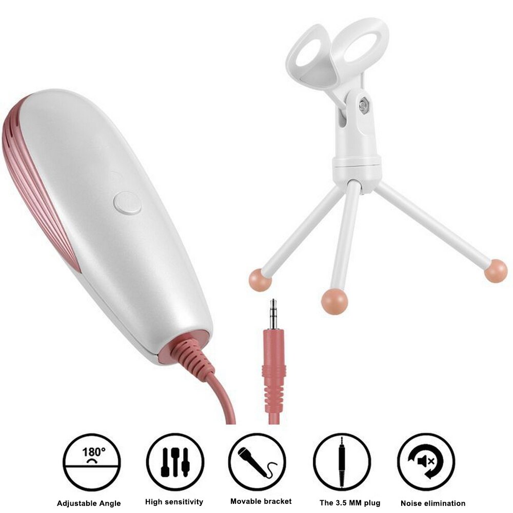 Desktop Microphone High Sound Live Broadcast Conference Equipment USB Condenser Microphone Recording Vocals Voice