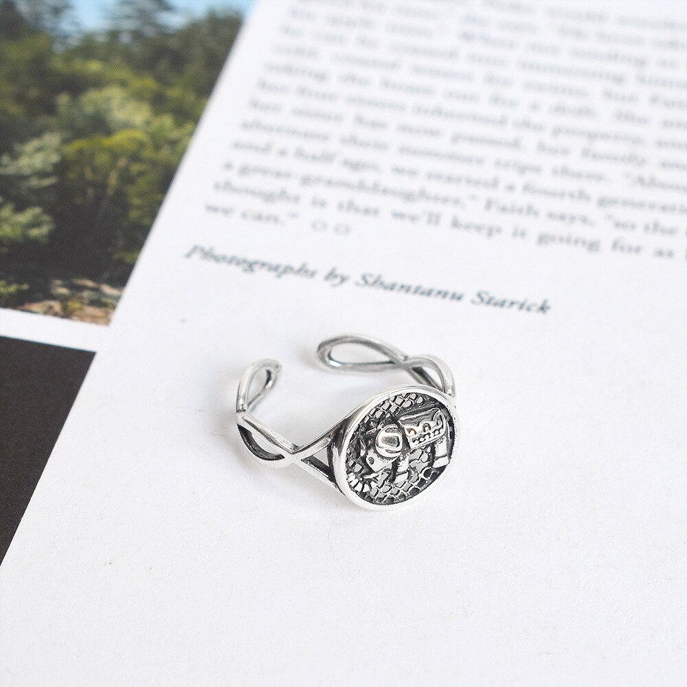 Zomer Strand Open Olifant Ringen Voor Vrouwen Meisjes Verstelbare Finger Ring Charm Sieraden
