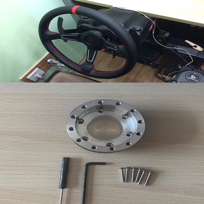 Adapterplatte für logitech  g29 g920 g923- 13/14 -lenkrad (70mm- lochkreis) – modifikation für rennwagenspiele