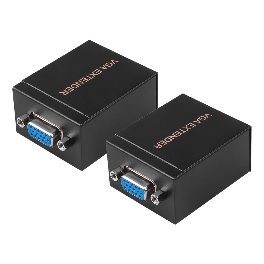 Serial Vga To Rj45 kebidu 1 Pair Receiver Transmitter VGA to RJ45 Ext... – Vicedeal