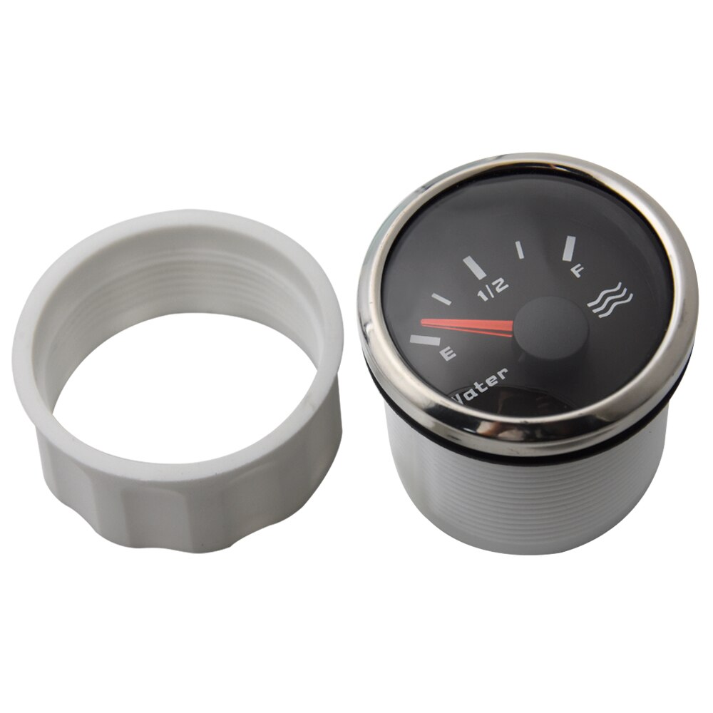 Jauge de niveau d'eau de bateau de voiture de 52mm NMEA 2000 indicateur de niveau de réservoir d'eau mètre pour le bateau automatique 9 ~ 32V avec l'instrument pointu de mètre