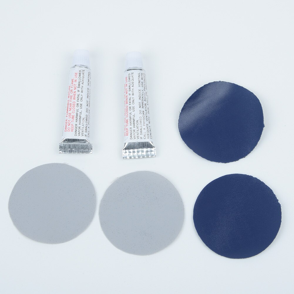 2 Set PVC Self-inflating Mat Air Bed Boat Sofa Repair Kit Patches Glue For Air Mattress Strong Adhesion Repair Accessories Quick