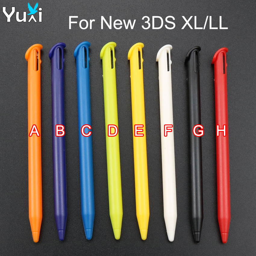 Yuxi 2 Stks/partij Plastic En Metalen Retractable Touch Stylus Pen Voor Nintendo 3DS Xl Ll