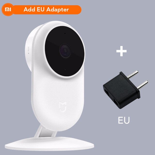 Xiaomi Mijia 1080 P Clever IP Kamera 130 Grad FOV Nachtsicht 2,4 Ghz Wifi Xioami Heimat Bausatz Sicherheit Monitor Baby CCTV: EU Stecker