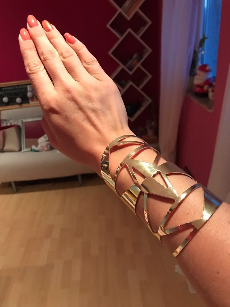 Pols Armband Holle Metalen Armband Open Armband Arm Ring Vrouwelijke Trend Sieraden Armbanden Voor Vrouwen Party Accessoires
