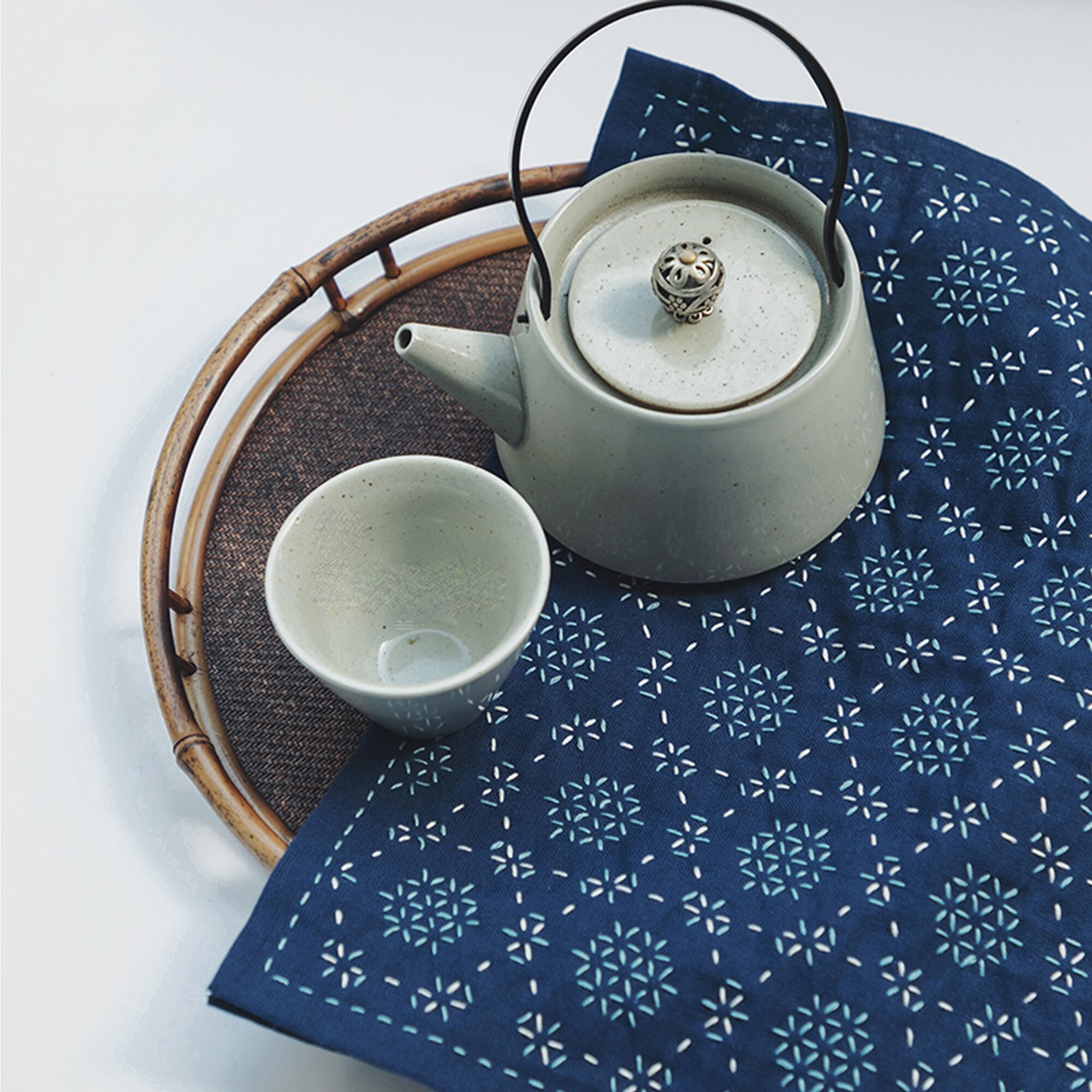 Sashiko kit,Pre-gedruckt muster, Sashiko Sampler K... – Grandado