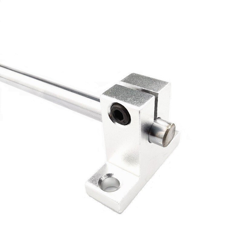 1Pcs 3D Printer Rail Support Base Aluminum Alloy Support Seat Guide Rod Bracket Shaft End Flxing Seat SK6-SK25