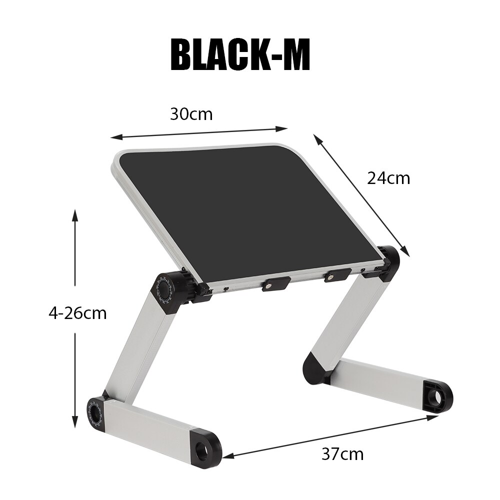 Adjustable Ergonomic Laptop Stand Laptop Desk for Bed Living Room Book Stand-360 Degree Adjustable Computer Table