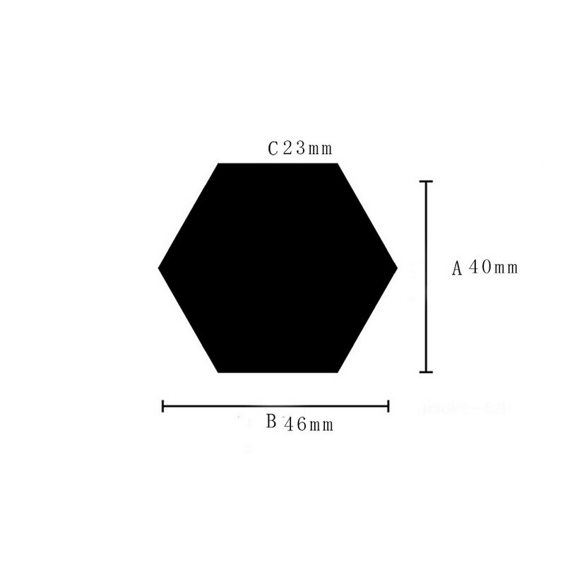 12 st diy 3d spegel väggdekor hexagon heminredning spegel dekor klistermärken konst väggdekoration klistermärken multi-color