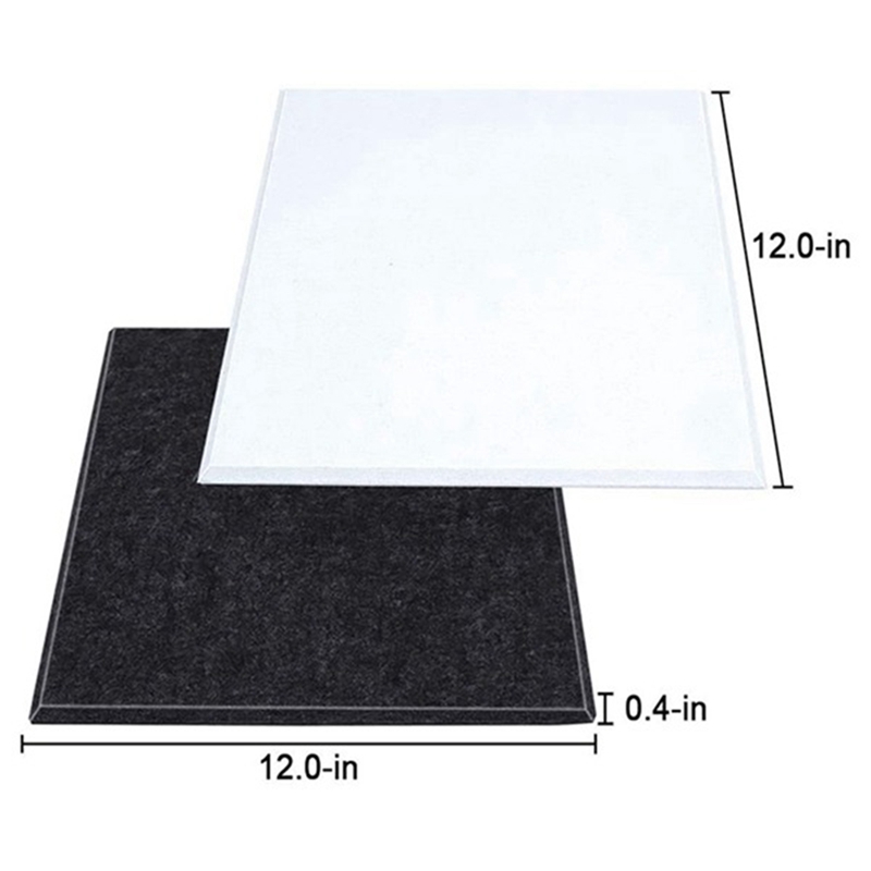 6 Pack Acoustic Panels High Density Soundproof Wall Panels Sound Absorbing Tiles For Recording Studio,Ceiling,Office,Etc