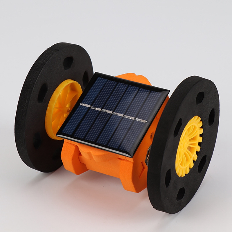Diy-kleinserienproduktion: erfundenes solarauto – wissenschaft und umweltschutz – physikexperiment – handarbeit von schülern