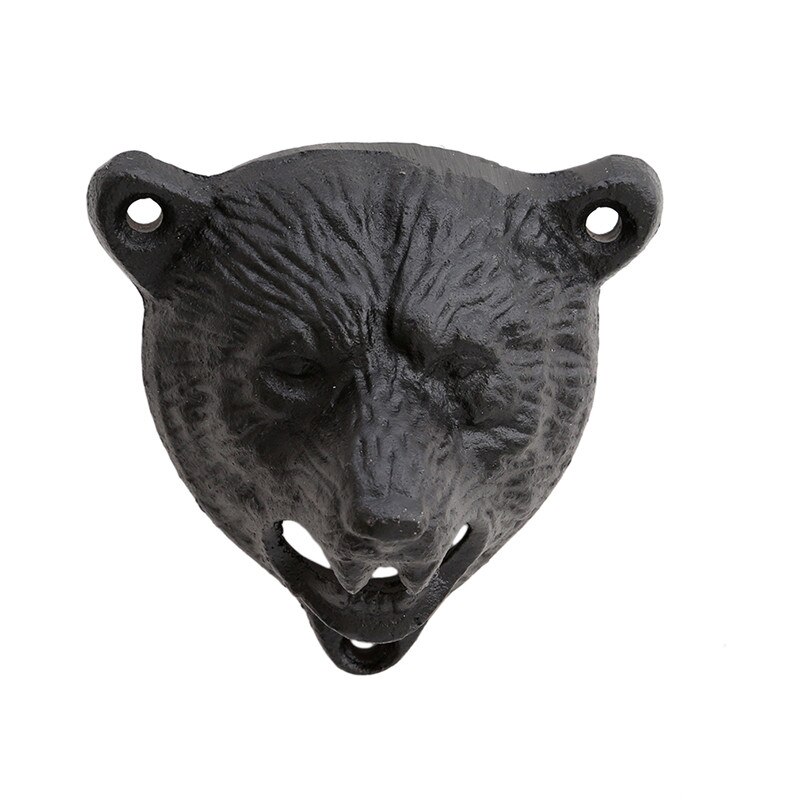 Vintage Gietijzeren Beer Bier Soda Top Opener Wandmontage Glazen Fles Cap Duurzaam Keuken Bar Openers Gereedschap