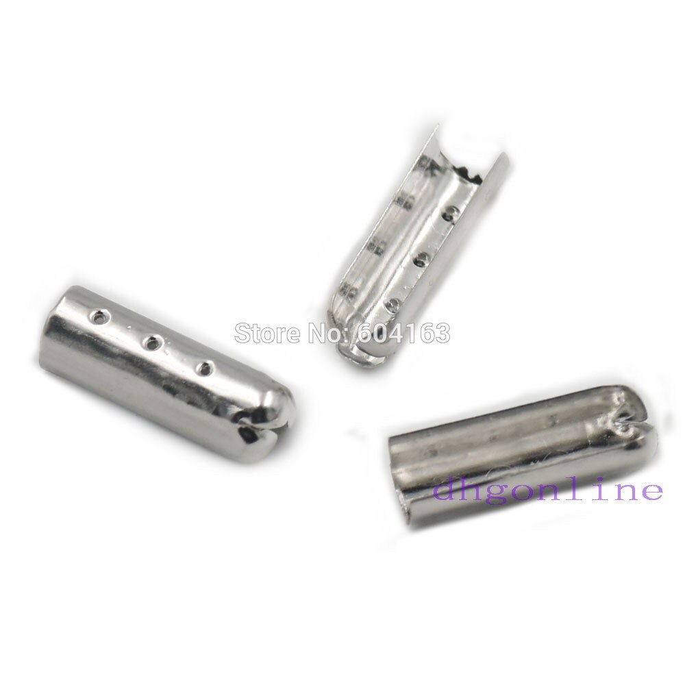 Pointe de rechange en métal 3mm 4mm 5mm | 100 pièces, embout Aglet pour lacet de chaussure