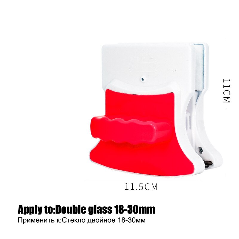 Magnetic Glass Wiper Wash Window Brush Magnets Double Side Cleaning Magnetic Brush For Washing Windows Home Cleaning Tool Wiper: 18-30MM2